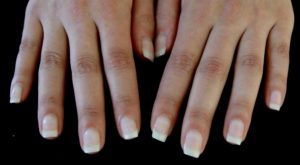 gel nails french manicure