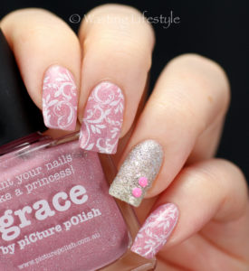 picture polish grace swatch