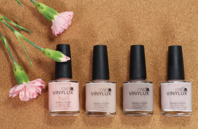 cnd vinylux nude collection